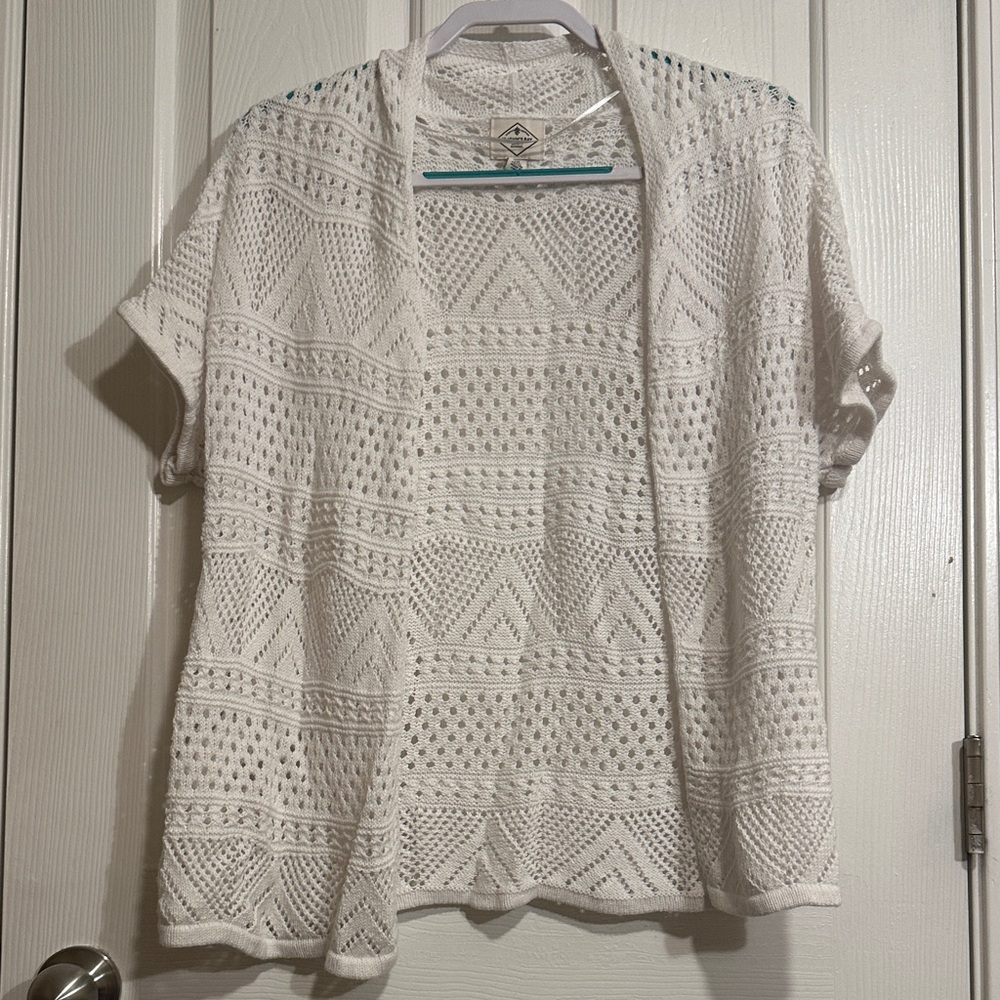 St. John's Bay Ivory Knit Sweater